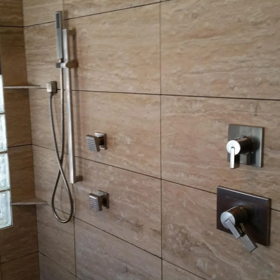 Shower fixture installation for Water Heater Replacement in Laketown